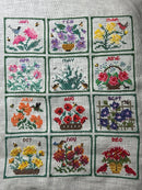 Monthly Blossoms - Creative Collection - Cross Stitch Pattern - PDF Download