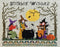 Stitchin Witches Sampler - Halloween Embroidery and Cross Stitch Pattern