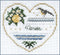 Hearts of America 3 - Hearts Series - Embroidery and Cross Stitch Pattern - PDF Download