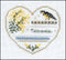 Hearts of America 4 - Hearts Series - Embroidery and Cross Stitch Pattern - PDF Download