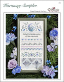 Harmony Sampler - Embroidery and Cross Stitch Pattern - PDF Download