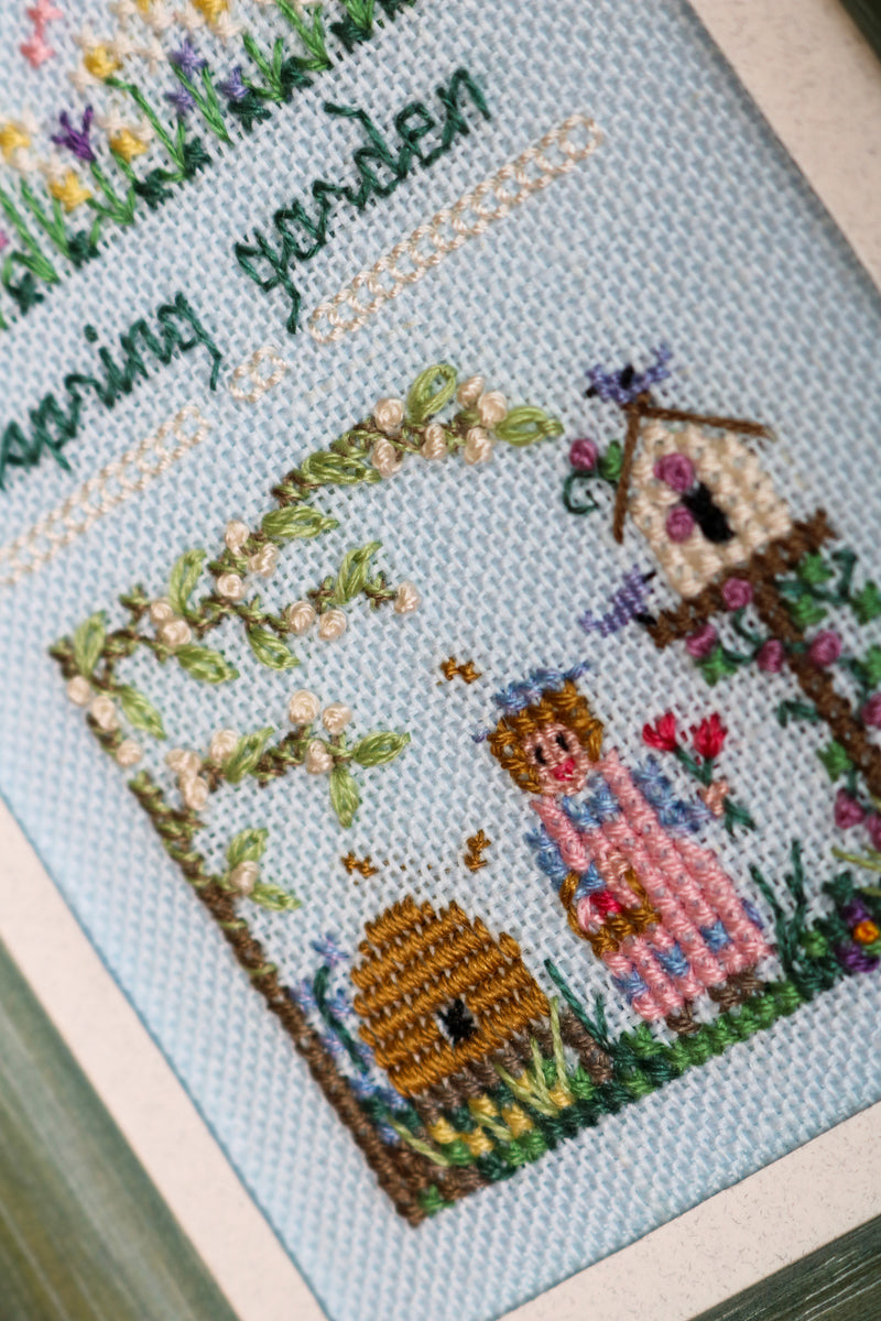 Spring Garden Sampler - Victorian Garden Series - Embroidery and Cross ...