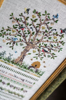 Heirloom Family Sampler - Embroidery and Cross Stitch Pattern - PDF Download
