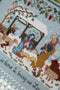 Heirloom Nativity Sampler - Embroidery and Cross Stitch Pattern - PDF Download