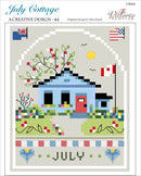 July Cottage - Creative Collection - Cross Stitch Pattern - PDF Download