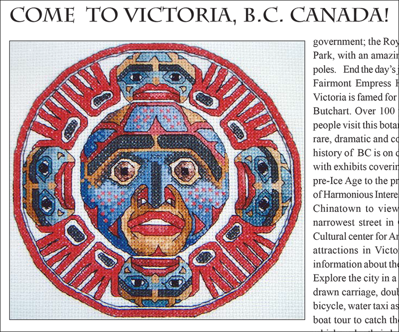 First Nations Art - Counted Cross Stitch Pattern - PDF Download