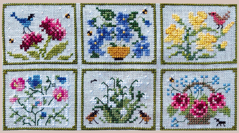 Monthly Blossoms - Creative Collection - Cross Stitch Pattern