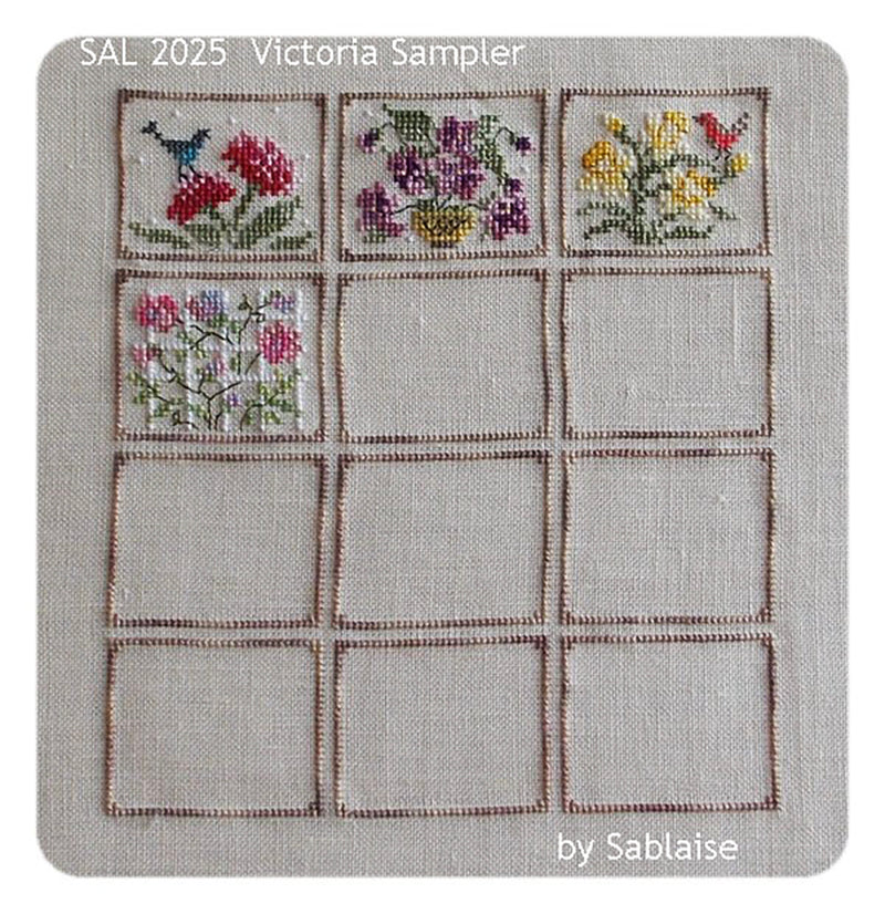 Monthly Blossoms - Creative Collection - Cross Stitch Pattern