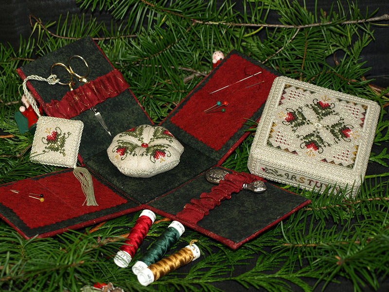 Winter Box -Embroidery and Cross Stitch Pattern - PDF Download