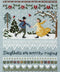 Winter Holiday Sampler - Christmas Embroidery and Cross Stitch Pattern - PDF Download