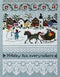 Winter Holiday Sampler - Christmas Embroidery and Cross Stitch Pattern - PDF Download