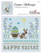 The Victoria Sampler - An Easter Delivery - PDF Downloadable Chart  - needlework design company