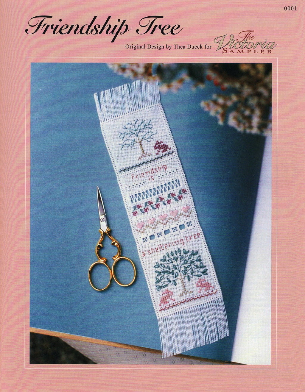 Friendship Tree Sampler - Embroidery and Cross Stitch Pattern - PDF Do ...
