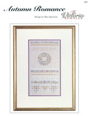 Autumn Romance Sampler - Four Seasons Series - Counted Embroidery Pattern - PDF Download