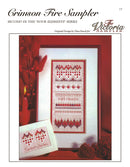 The Victoria Sampler - Crimson Fire Sampler Leaflet  - needlework design company
