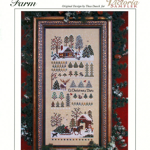 ご確認用 Merry Christmas 静かな森のクロス 17~18cm 061_JingleBellsXmasTreeFront_6
