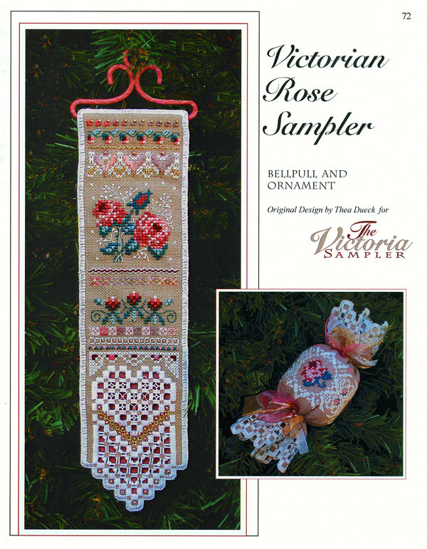 Victorian Rose Sampler - Downloadable PDF Chart