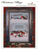 The Victoria Sampler - Christmas Village Sampler Leaflet  - needlework design company