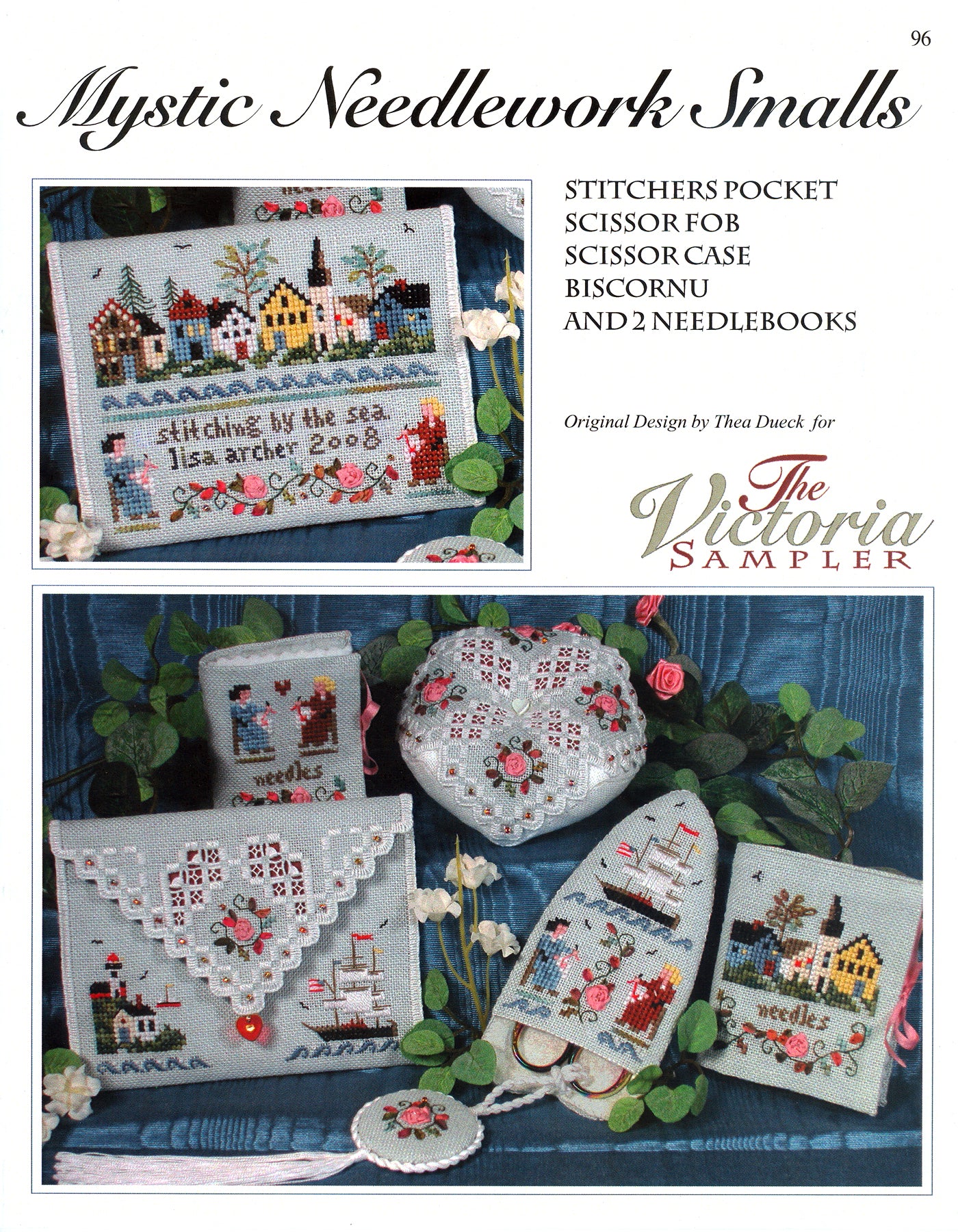 Mystic Needlework Smalls Downloadable PDF Chart The Victoria Sampler