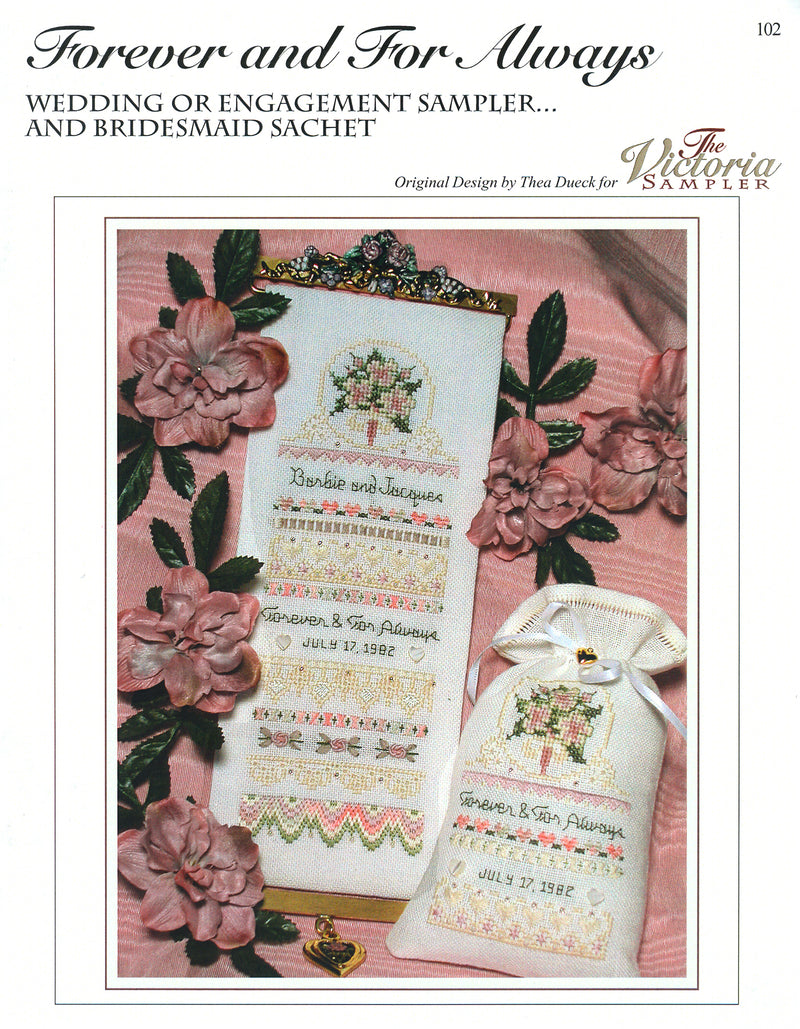 Forever and For Always - Wedding Sampler - Downloadable PDF Chart