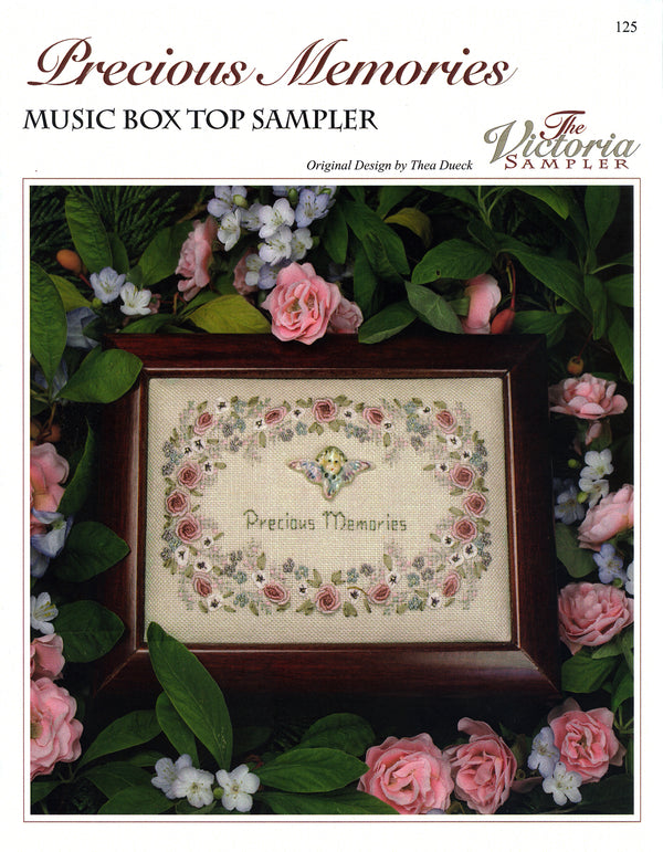 Precious Memories Sampler Box Top - Downloadable PDF Chart