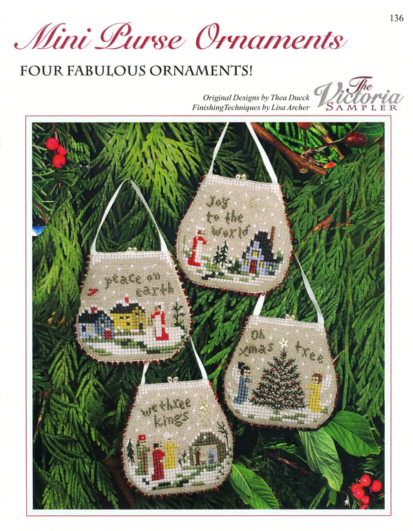 Mini Purse Ornaments - Downloadable PDF Chart