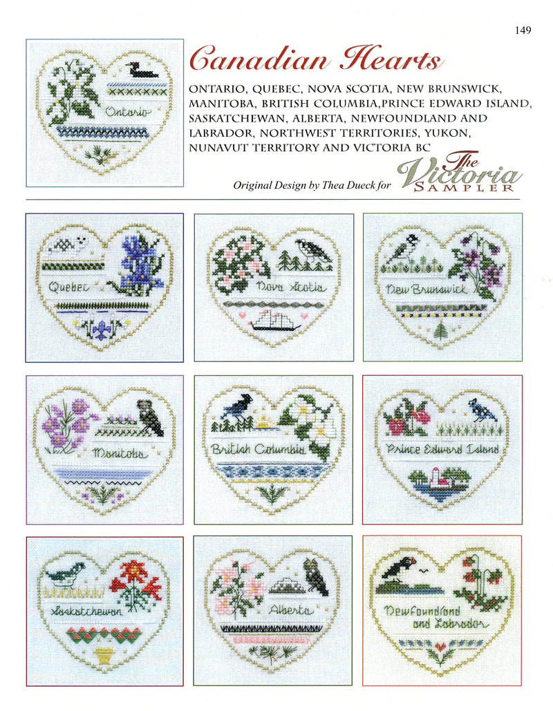 Heart Embroidery Stitch Sampler PDF Pattern for Beginners Instant Digital  Download -  Canada