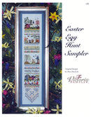 The Victoria Sampler - Easter Egg Hunt Sampler Leaflet  - needlework design company