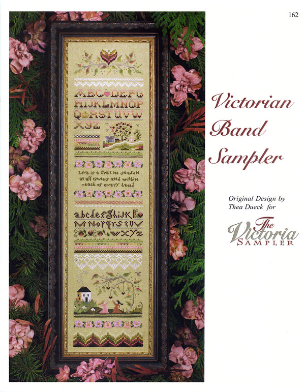 Victorian Band Sampler - Embroidery and Cross Stitch - PDF Download