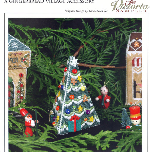 The Victoria Sampler Village Christmas Tree Leaflet