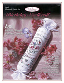 Birthday Needleroll Sampler - April - Embroidery and Cross Stitch Pattern - PDF Download