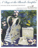 A Day at the Beach Embroidery and Cross Stitch Pattern - PDF Download