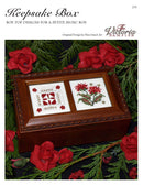 Keepsake Box - Embroidery and Cross Stitch Pattern - PDF Download