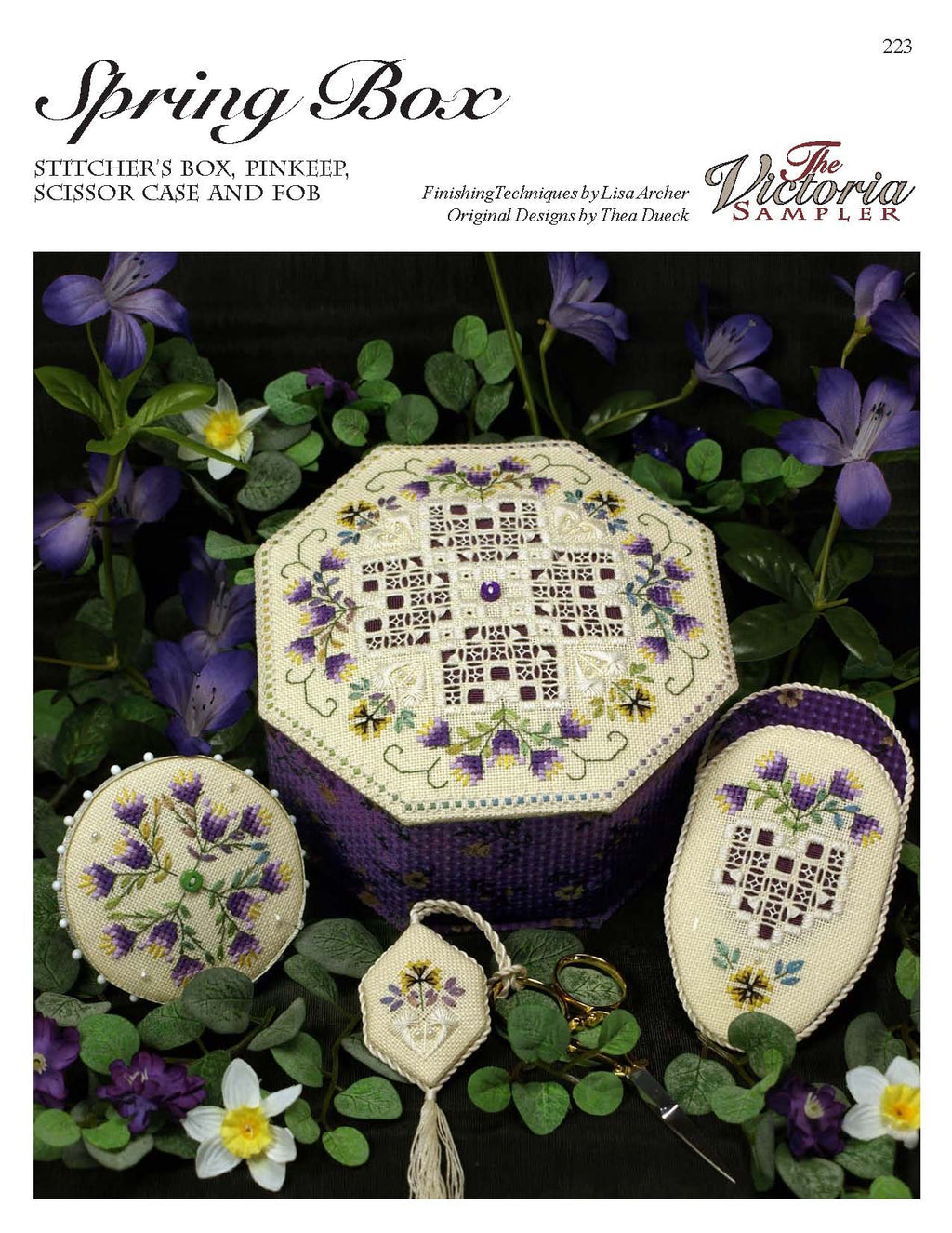 Spring Box - Embroidery and Cross Stitch Pattern - PDF Download– The ...