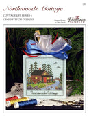 Northwoods Cottage - Cottage Life Series - Embroidery and Cross Stitch Pattern - PDF Download