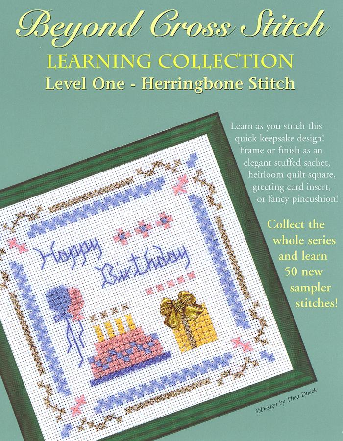 The Victoria Sampler - BCS 1-06 Happy Birthday Pattern (PDF Download)  - needlework design company