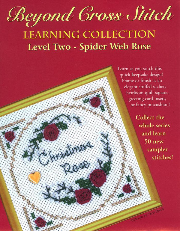 The Victoria Sampler - BCS 2-01 Christmas Rose Pattern (PDF Download)  - needlework design company