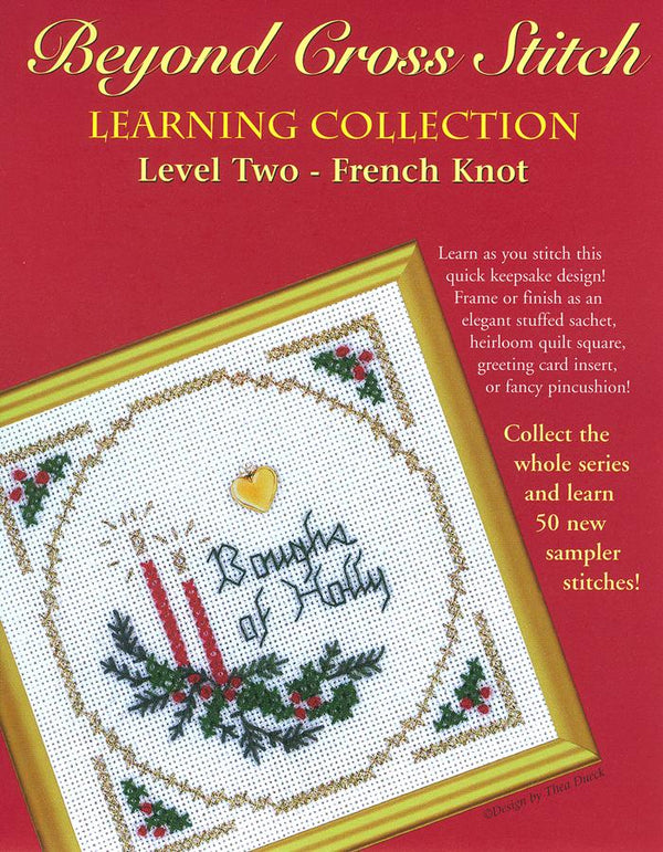 The Victoria Sampler - BCS 2-03 Boughs of Holly Pattern (PDF Download)  - needlework design company