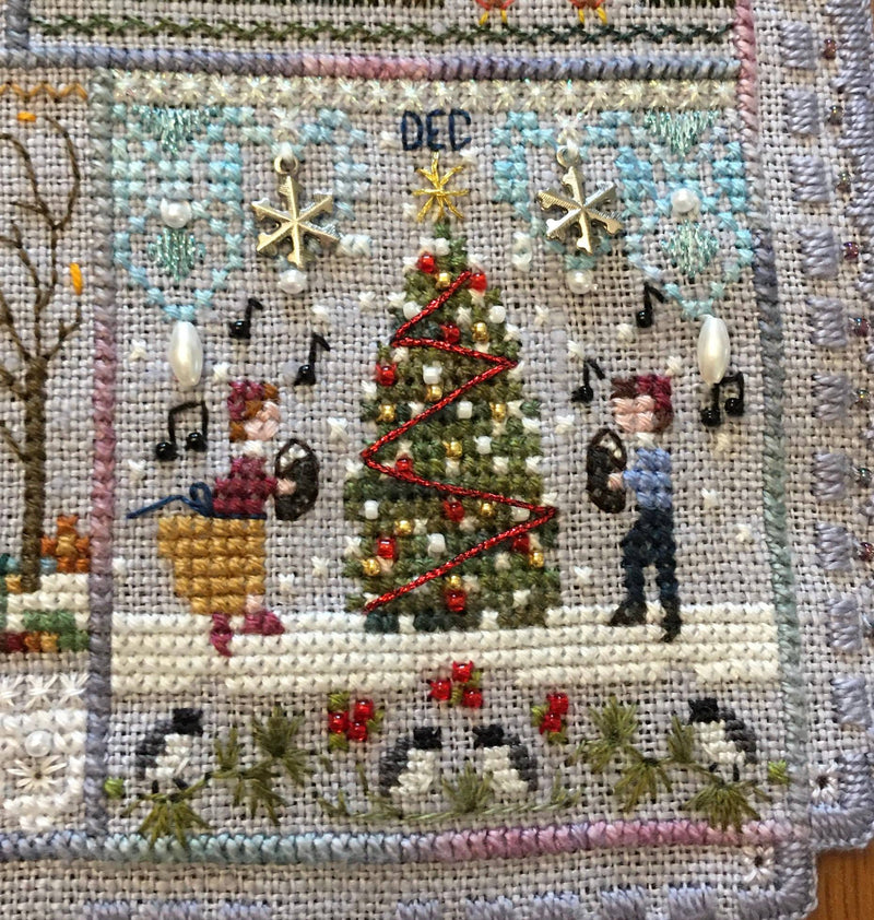 A Year In Stitches - Part 12 - December - PDF Downloadable Chart