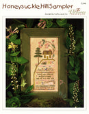 Honeysuckle Hill Sampler - Embroidery and Cross Stitch Pattern - PDF Download