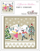A Year In Stitches - Part 02 - February - PDF Downloadable Chart