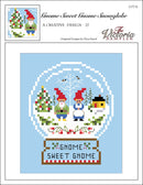 Gnome Sweet Gnome Snowglobe - PDF Downloadable Chart