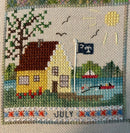 A Year In Stitches - Part 07 - July - PDF Downloadable Chart