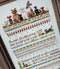 The Victoria Sampler - I Love My Dog Sampler Leaflet  - needlework design company