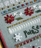 The Victoria Sampler - Poinsettia Place Sampler Leaflet  - needlework design company