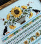 The Victoria Sampler - Sunflower Street Sampler Leaflet  - needlework design company