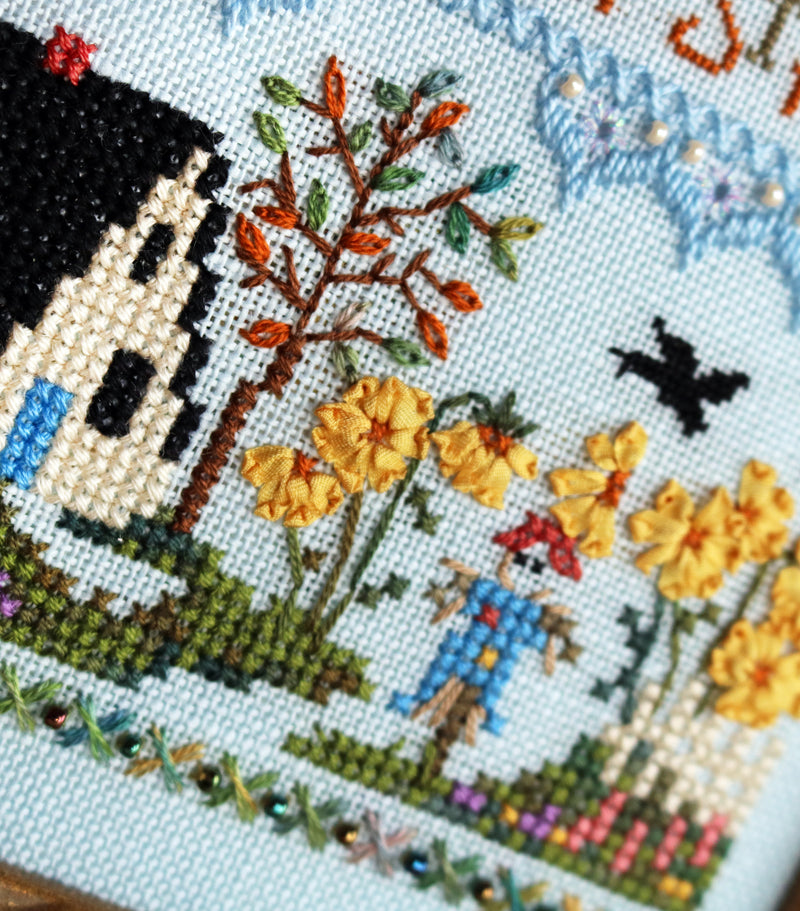 HOW TO CROSS STITCH: MILL HILL BEADED KITS Video #178 