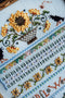 The Victoria Sampler - Sunflower Street Sampler Leaflet  - needlework design company