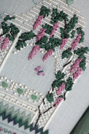 The Victoria Sampler - Silk Wysteria Sampler Leaflet  - needlework design company