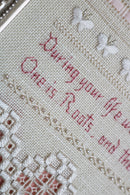 Heirloom Birth Sampler - Embroidery and Cross Stitch Pattern - PDF Download